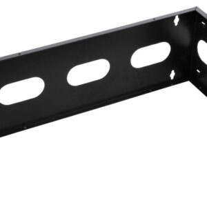 Staffa di Montaggio da Muro 19'' Easyline 4U con 3 Fori Nero TECHLY PROFESSIONAL