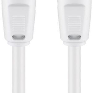 Cavo Antenna TV 5 mt Bianco GOOBAY