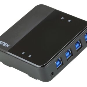 Super Hub per Condivisione 4 Periferiche su 4 PC USB3.0, US434 ATEN