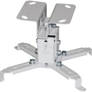 Supporto a Soffitto per Proiettori 130 mm Silver TECHLY