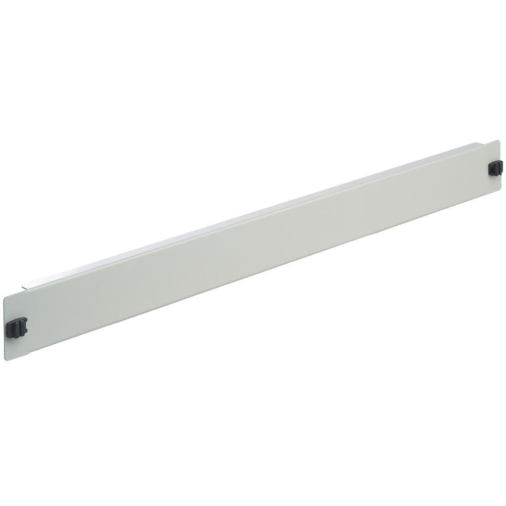 Pannello Cieco Toolless 2 Clip per Armadi Rack 19'' 1U Grigio INTELLINET