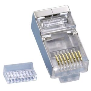 Plug RJ45 Cat5E Modulare con Slitta STP per Cavi Flessibili INTELLINET