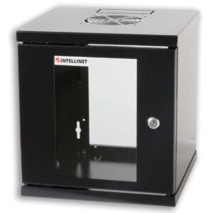 Armadio Rack 10'' a Muro Nero - 6U INTELLINET