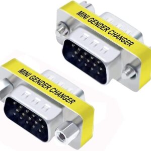 Adattatore VGA Mini Gender Changer M/M - 15 Pin HD MANHATTAN