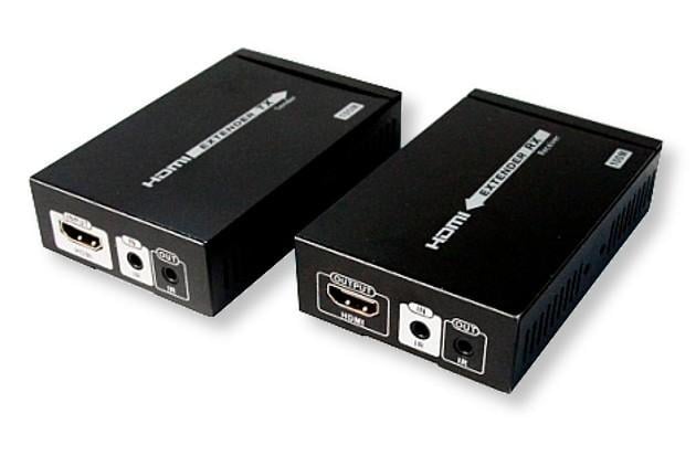 Amplificatore Extender HDbaseT 4K fino a 100m TECHLY