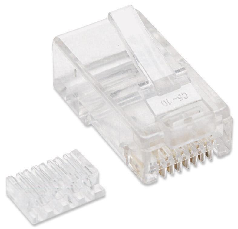 Plug RJ45 Cat6 FlexSlide: connettori modulari con slitta INTELLINET