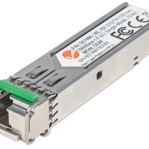 Transceiver Gigabit Fibra Ottica WDM (RX1310/TX1550) Bidirezionale SFP INTELLINET