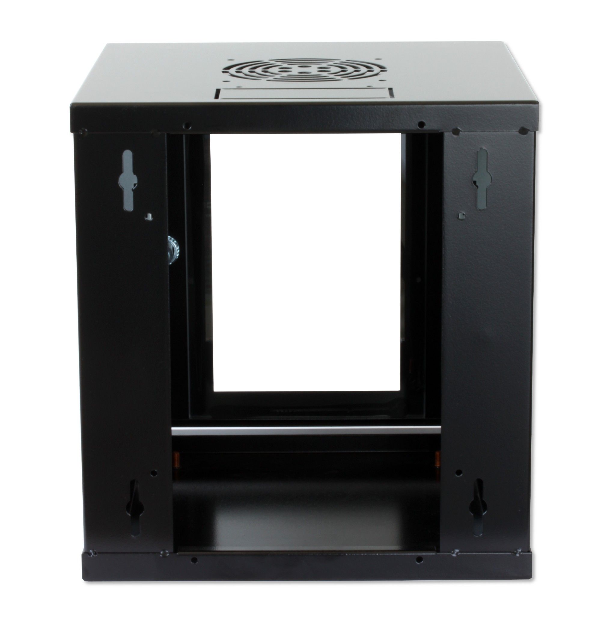 Armadio Rack 10'' a muro 6 unità Nero TECHLY PROFESSIONAL - immagine 5