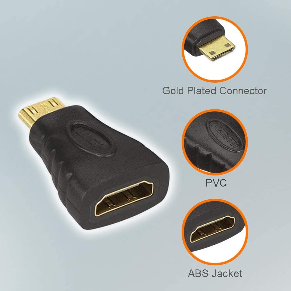 Adattatore Mini HDMI a HDMI Femmina TECHLY - immagine 5