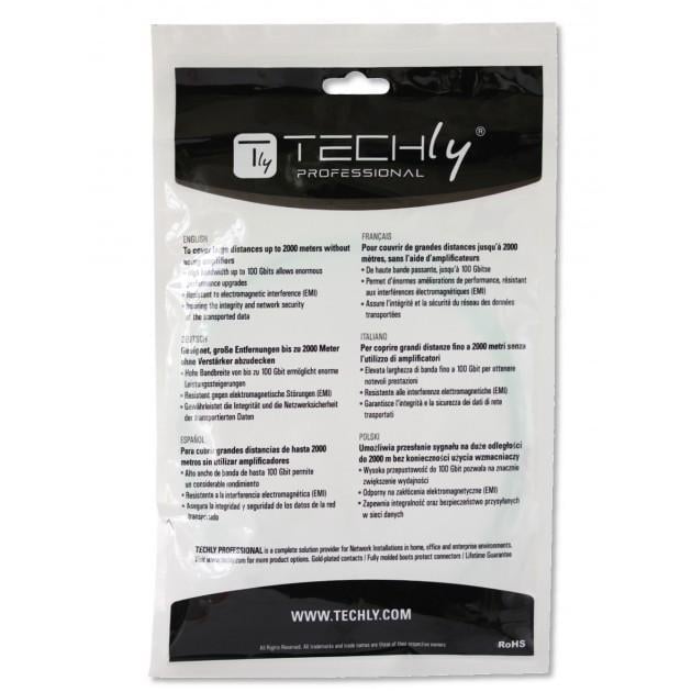 Cavo Fibra Ottica Multimodale SC/ST OM1 5m TECHLY PROFESSIONAL - immagine 6