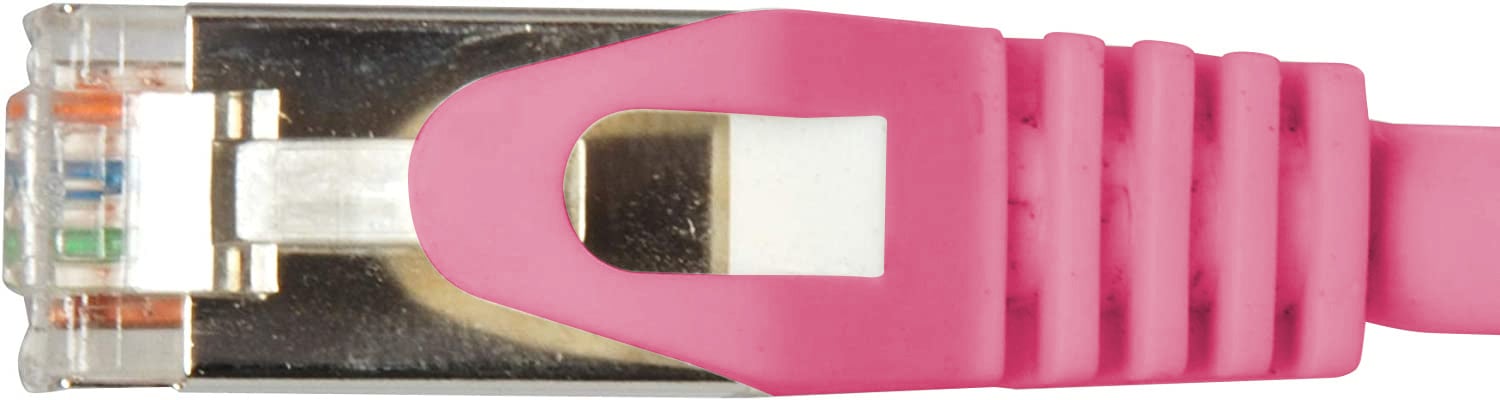 Cavo di rete Patch in CCA Schermato Cat. 6 Rosa F/UTP 3 m Bulk TECHLY PROFESSIONAL - immagine 5
