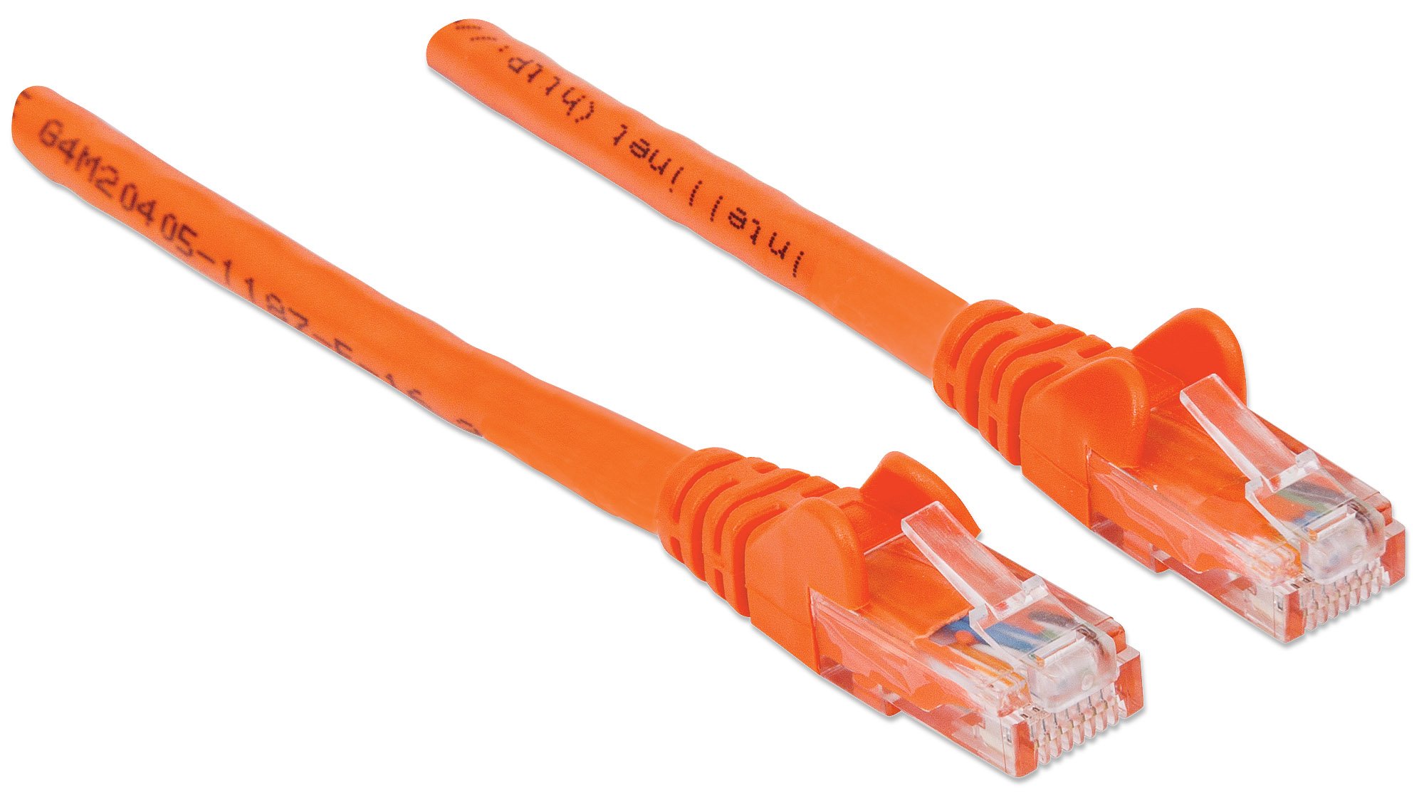 Cavo Patch Rame Cat. 6 Arancione UTP 2 mt INTELLINET - immagine 5