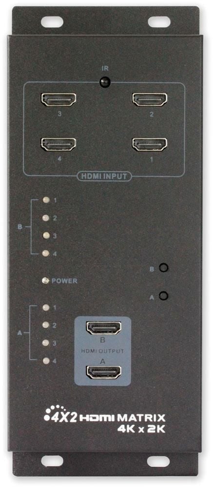 Matrix HDMI 4 IN 2 OUT 4K UHD 3D TECHLY - immagine 5