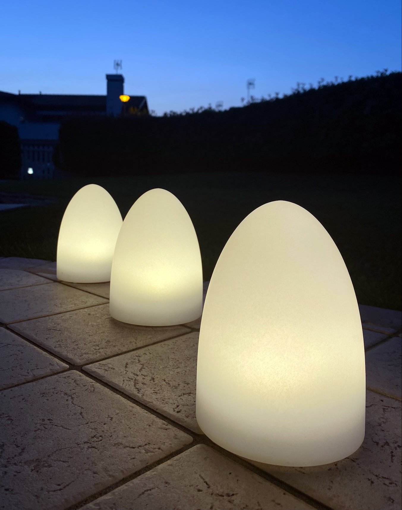 Lampada LED Ovale Multicolore TECHLY - immagine 6
