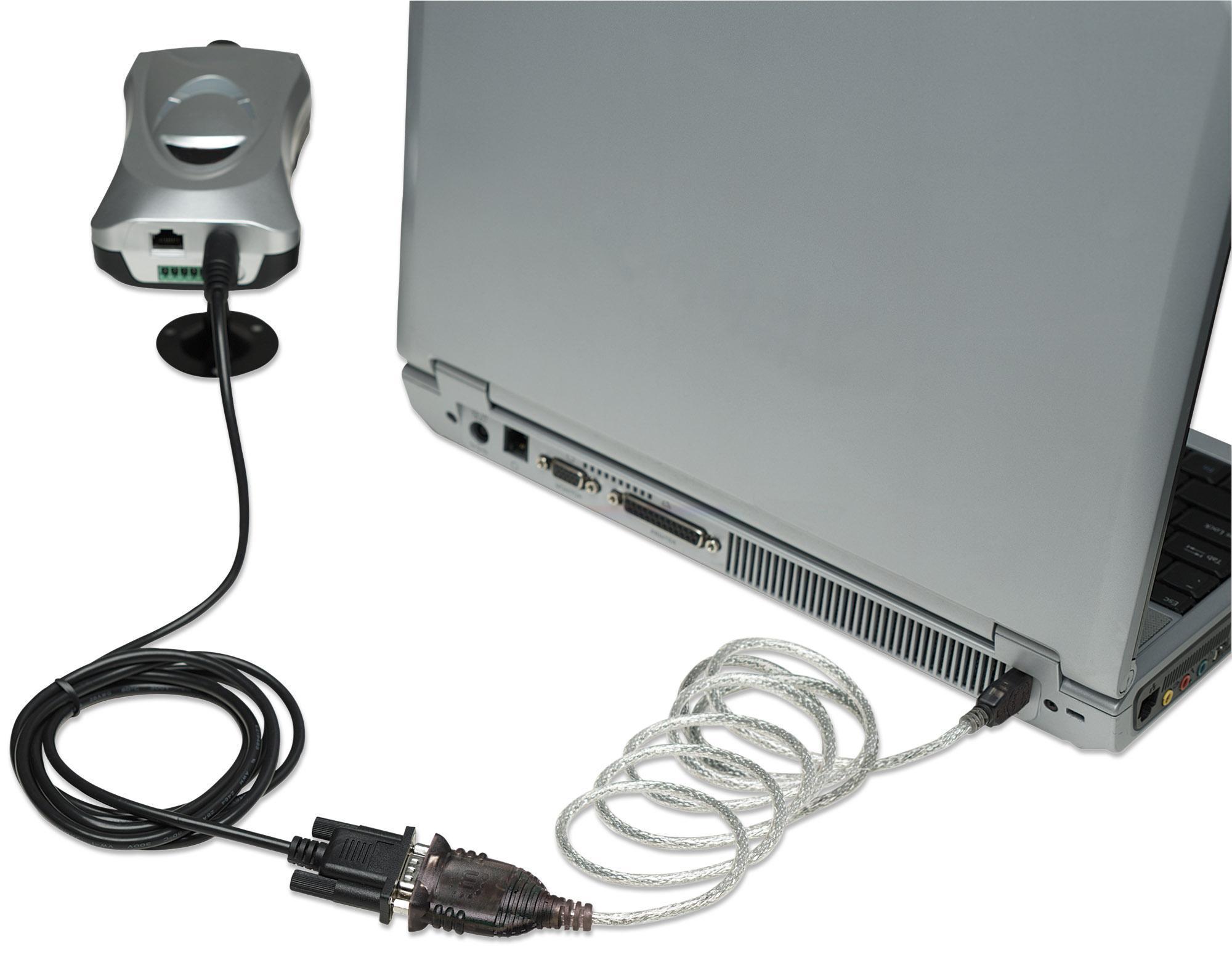 Convertitore Adattatore Manhattan da USB a Seriale 1,8m MANHATTAN - immagine 6