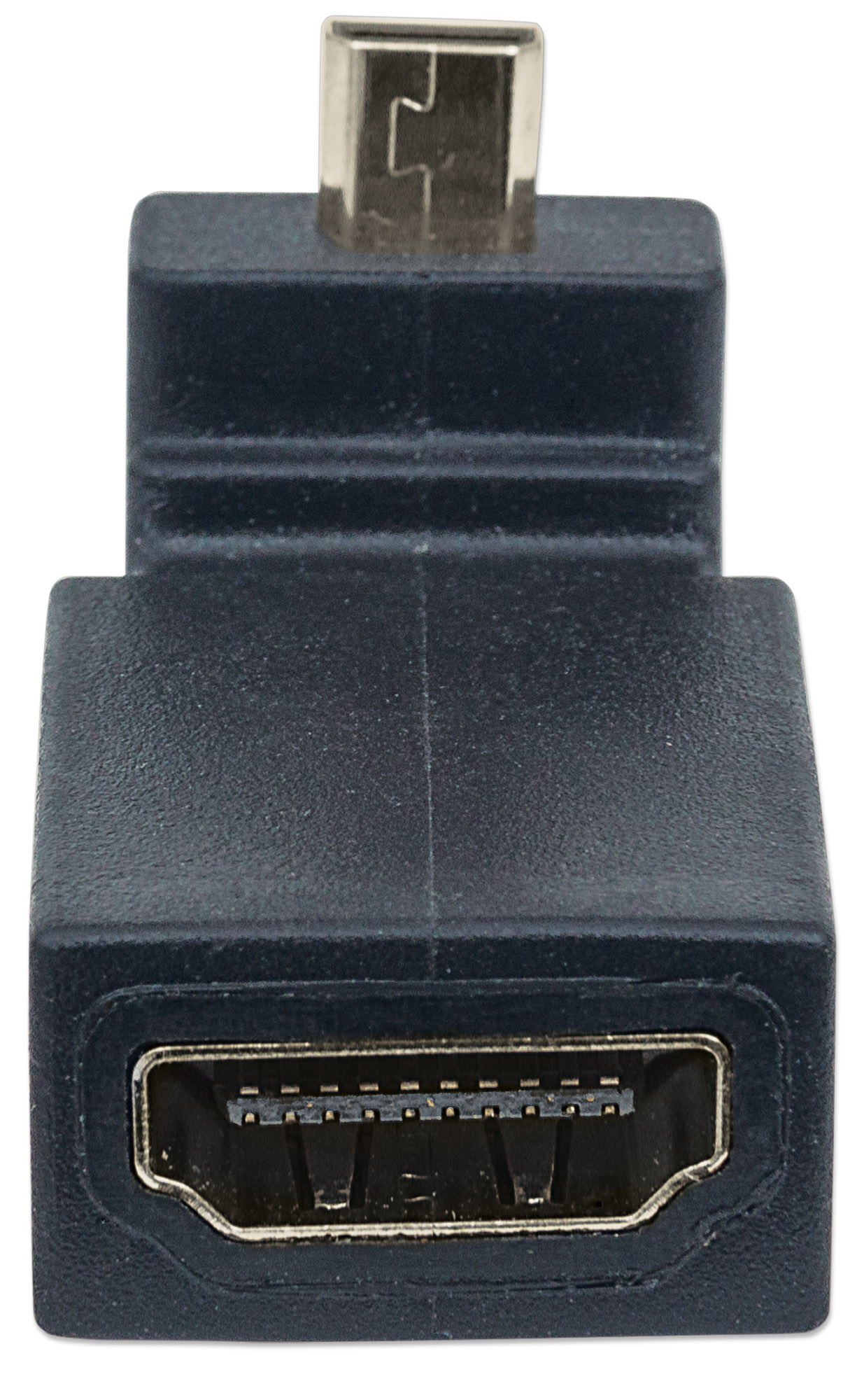 Adattatore HDMI A Femmina / Micro D Maschio Angolato Nero MANHATTAN - immagine 6
