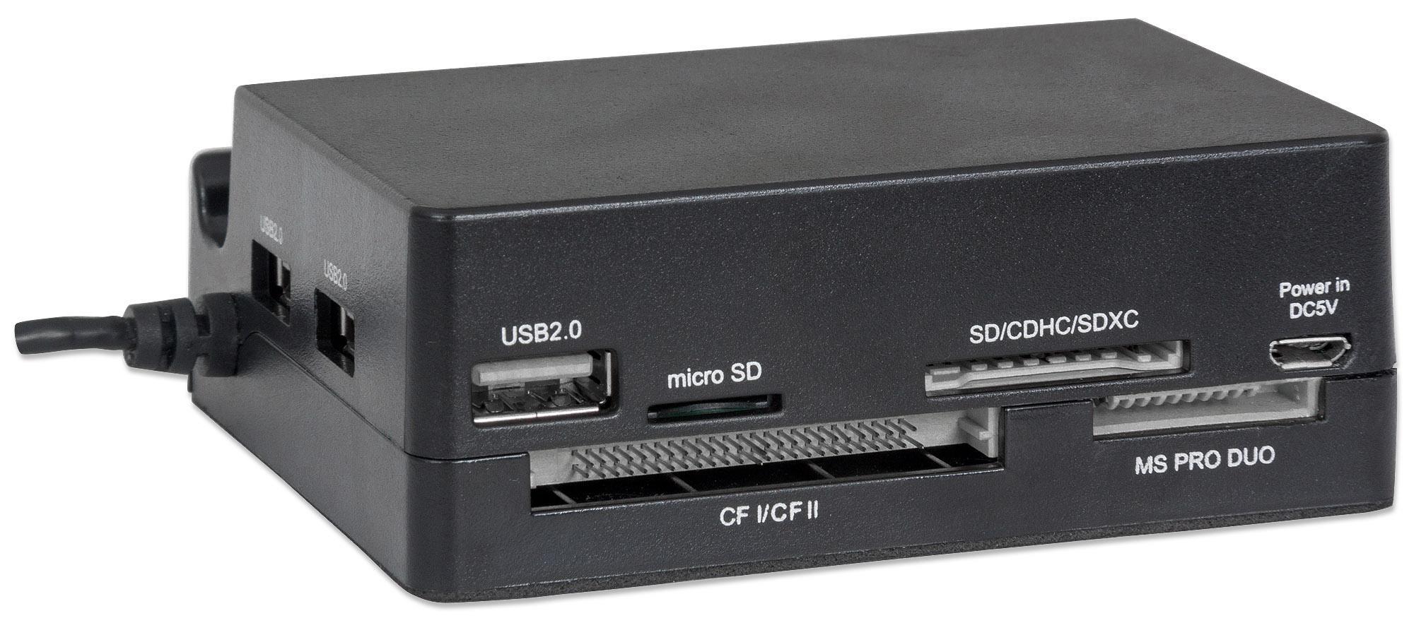 Docking Station 3 Porte USB Ricarica Smartphone e Tablet OTG Nero MANHATTAN - immagine 6