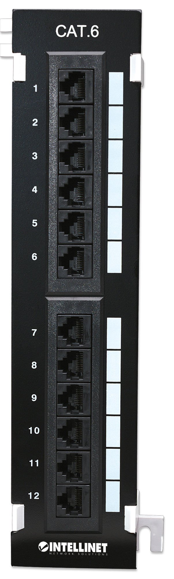 Pannello Patch Cat6 da 12 Porte: Pratico e Facile da Installare INTELLINET - immagine 6