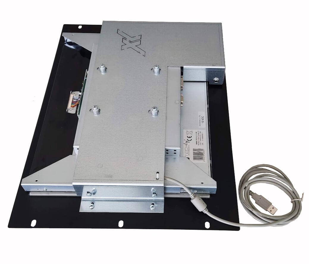 Monitor Touch Screen LCD da 17'' per Rack 19'' - Nero TECHLY PROFESSIONAL - immagine 5