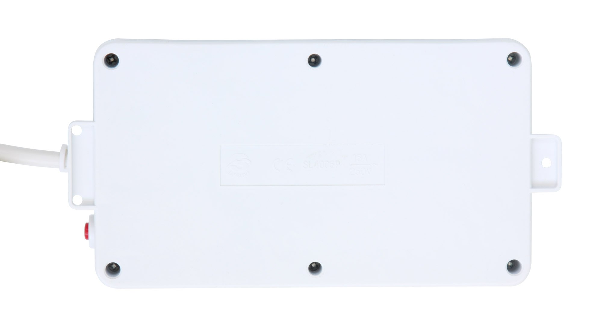 Multipresa 6 Posti Italiana Bipasso / Schuko Angolata TECHLY - immagine 6