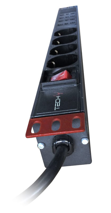Multipresa Rack 19'' con 8 Prese e Interruttore - Design Compatto TECHLY PROFESSIONAL - immagine 6