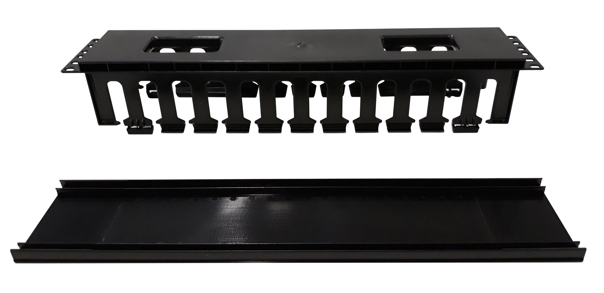 Pannello Passacavi 19'' 2U Coperchiato INTELLINET - immagine 6