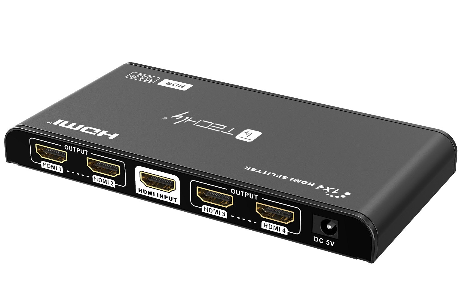 Splitter HDMI 4K 60Hz HDR 3D 4 vie TECHLY - immagine 6
