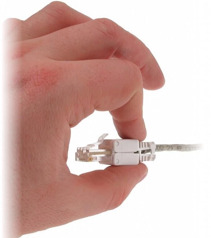 Plug Cat. 5/6 RJ45 Toolless con Copriconnettore INTELLINET - immagine 6