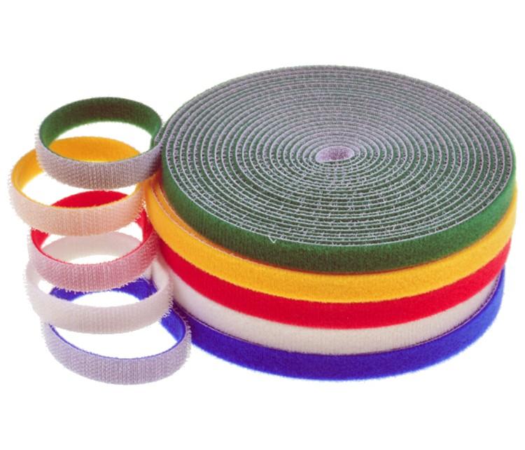 Rotolo di Feltro Adesivo Fermacavi Lunghezza 25 m Larghezza 10 mm Blu TECHLY - immagine 6