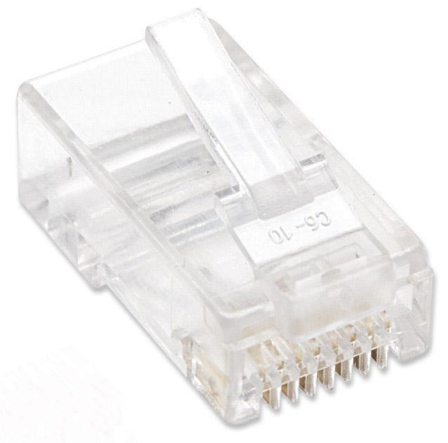 Plug RJ45 Cat5E: la soluzione modulare per cavi flessibili UTP INTELLINET