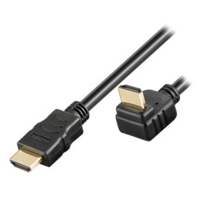 Cavo HDMI Angolato High Speed 5m Nero TECHLY
