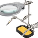 Supporto Saldatura a Tre Bracci con Lente LED e Spugna GOOBAY
