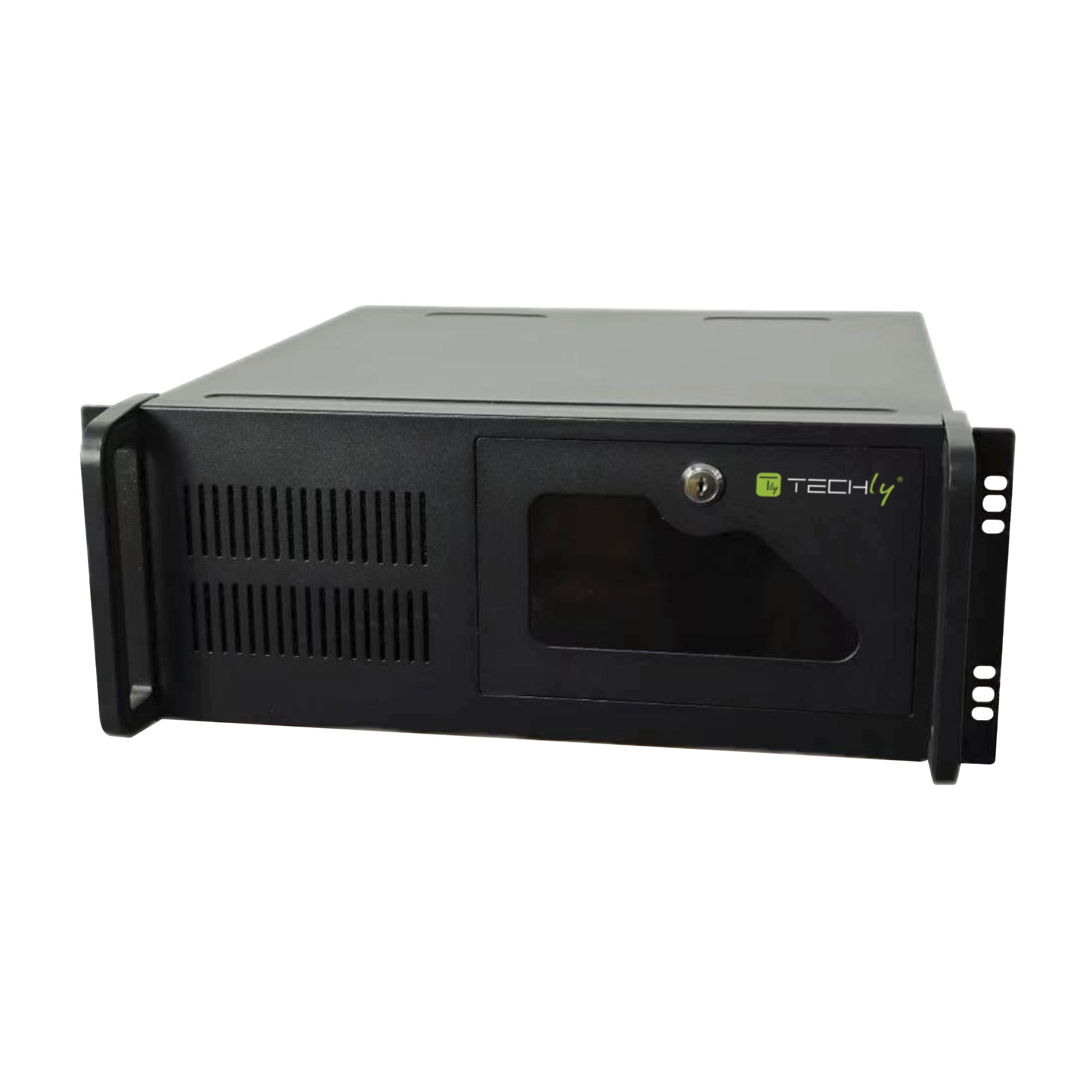 Chassis Industriale per Computer Montaggio a Rack 4U Profondità 499mm TECHLY