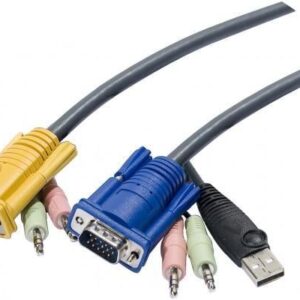Cavo per KVM HD15 a USB con Audio 5 mt., 2L-5305U ATEN