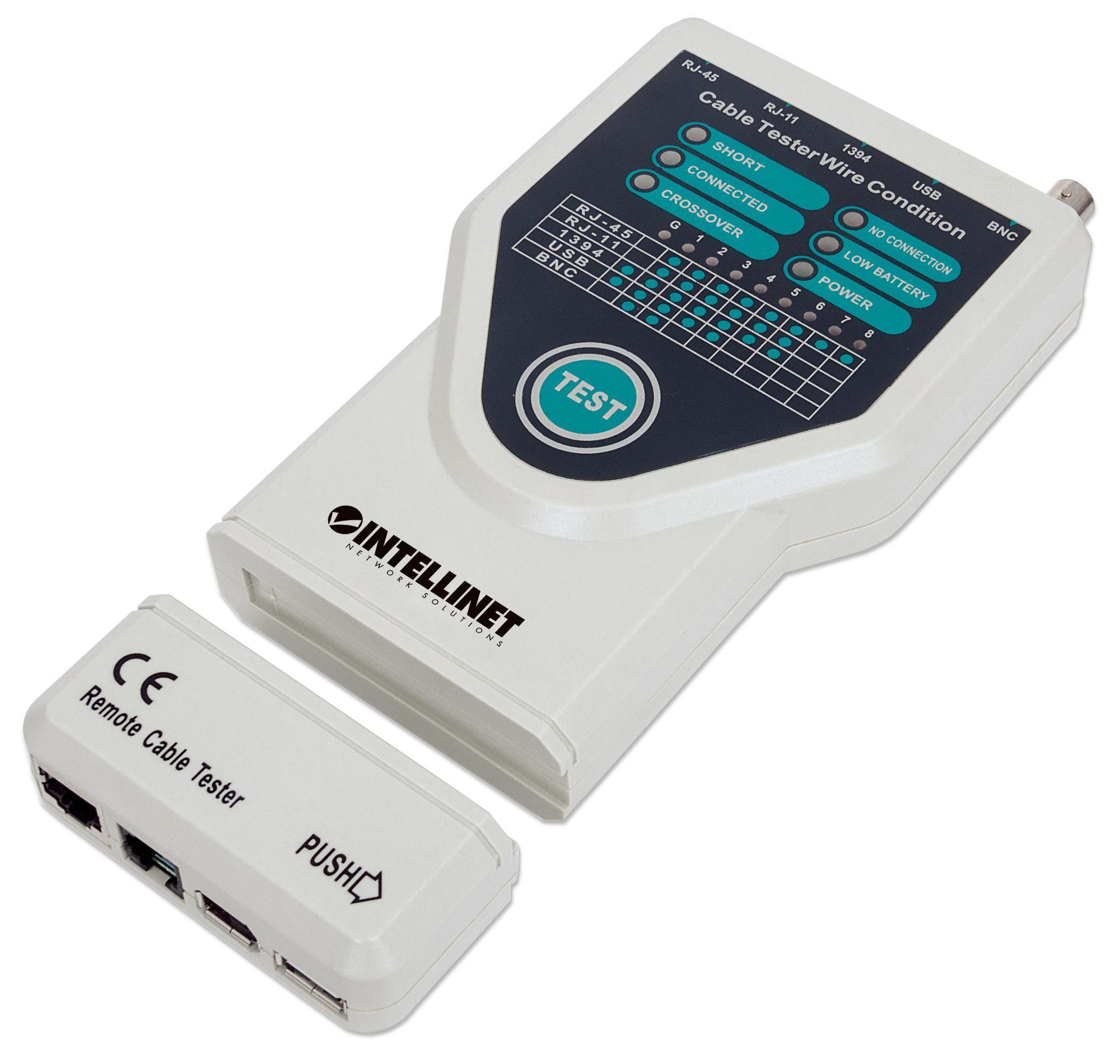 Tester per Cavi 5 in 1 INTELLINET