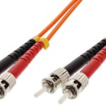 Cavo Fibra Ottica Multimodale OM2 ST/ST 50/125 2 m TECHLY PROFESSIONAL
