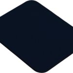 Tappetino Mouse Nero 25x22 cm - Spessore 6 mm MANHATTAN