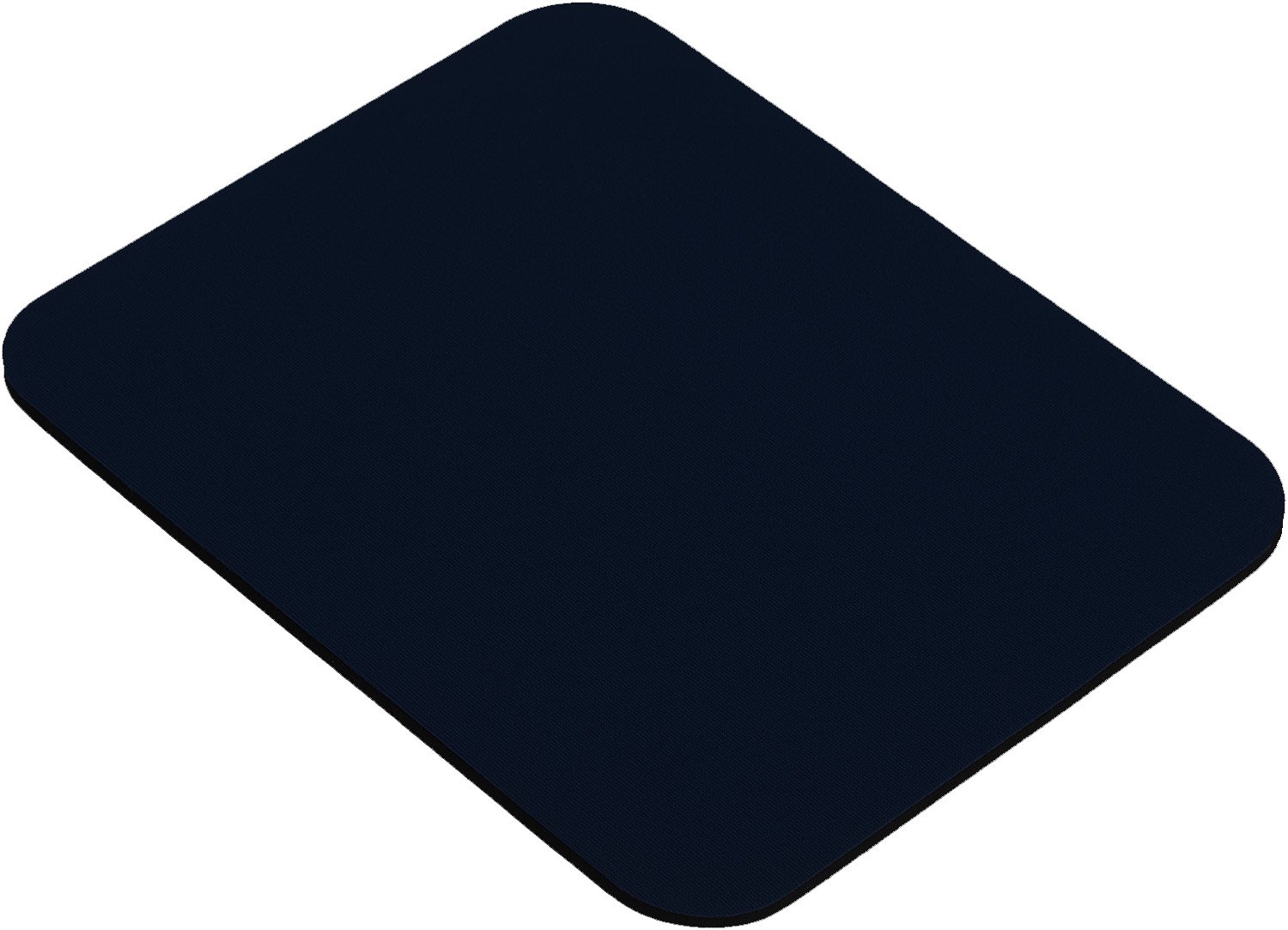 Tappetino Mouse Nero 25x22 cm - Spessore 6 mm MANHATTAN