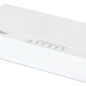 Switch Gigabit 5 Porte: Connessione Veloce per il Tuo Desktop MANHATTAN