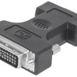 Adattatore DVI-VGA: connessione perfetta! MANHATTAN