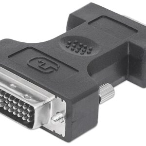 Adattatore DVI-VGA: connessione perfetta! MANHATTAN