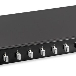 Cassetto Ottico 19'' con 12 bussole SC Simplex Multimodale Nero INTELLINET