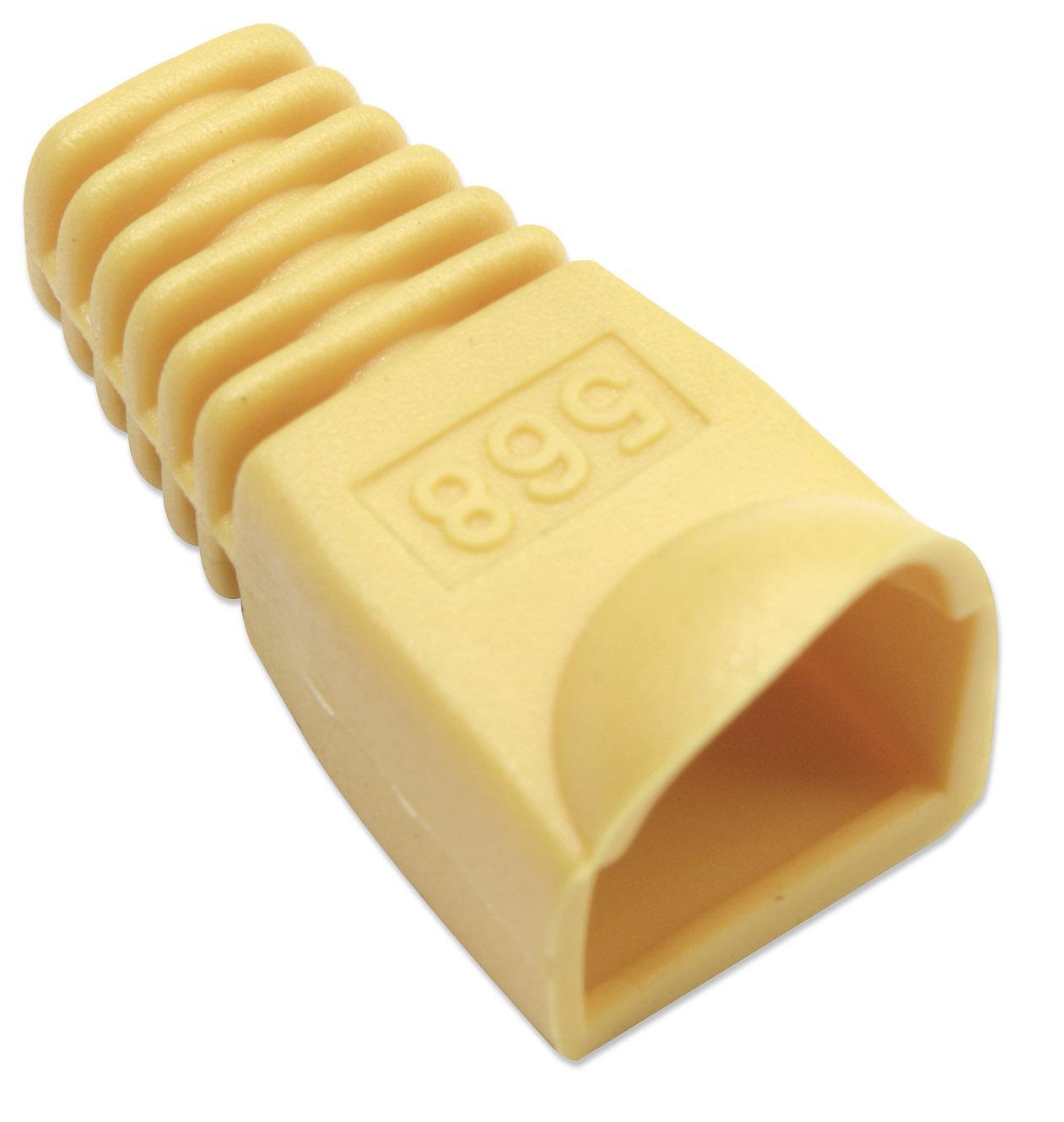 Copriconnettore RJ45 6.2mm Giallo: protezione e stile INTELLINET