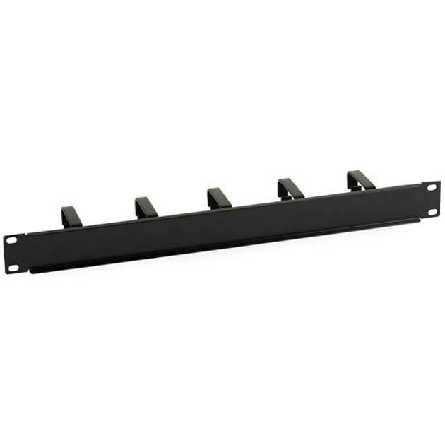 Pannello Passacavi 5 Anelli Senza Fori 1U Nero TECHLY PROFESSIONAL - immagine 7