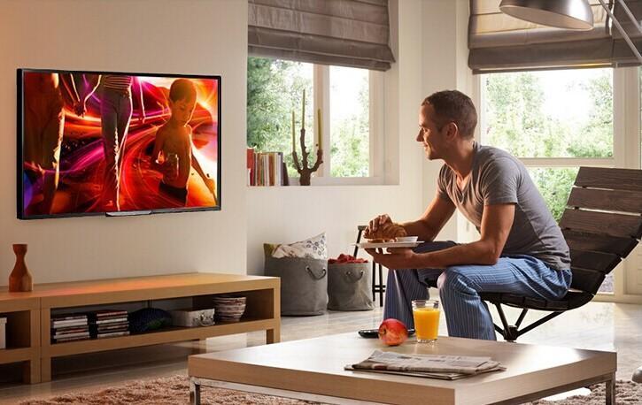 Supporto a Muro per TV LED LCD 42-80'' Ultra Slim fisso H400mm TECHLY - immagine 7