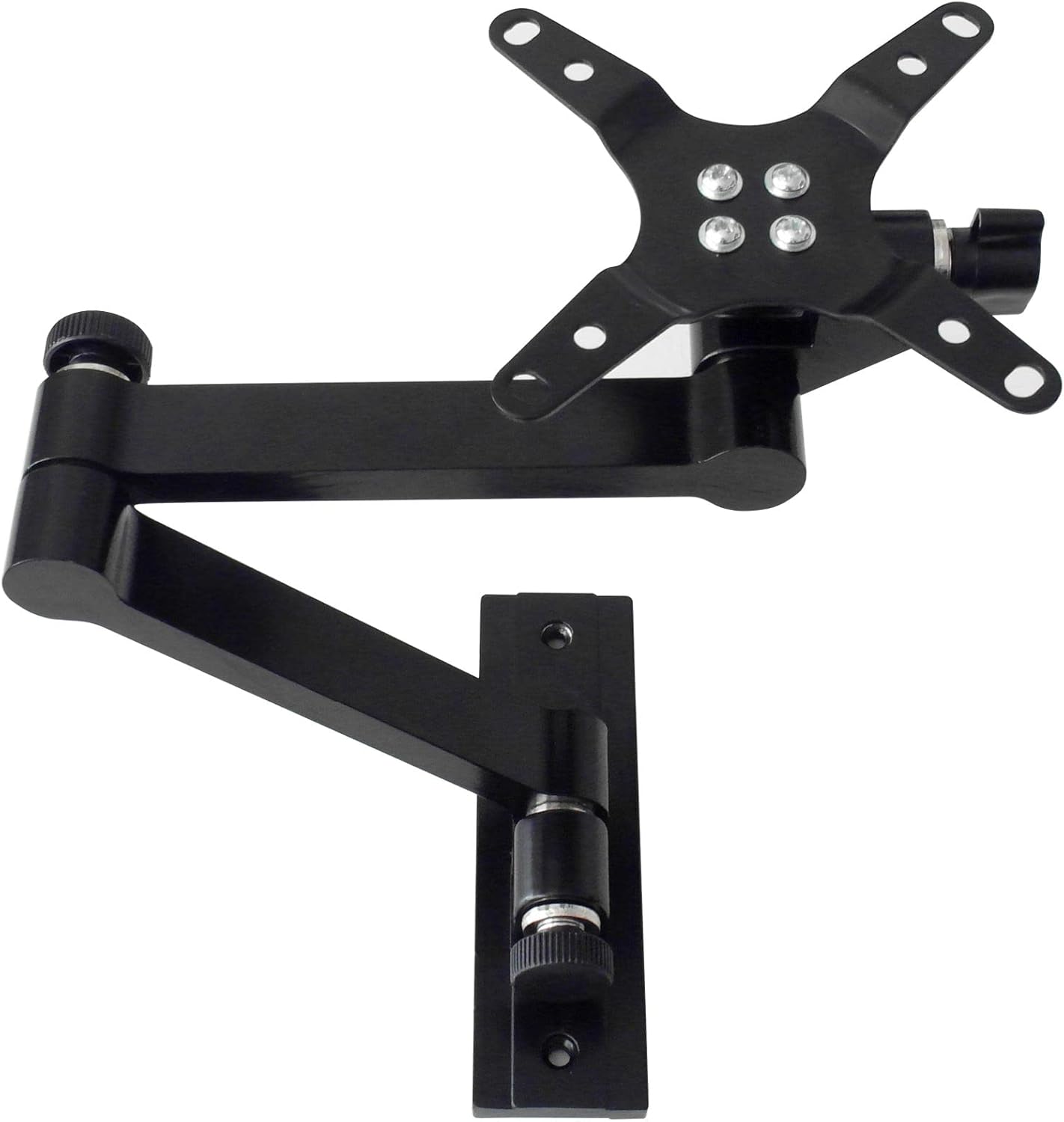 Supporto a muro per TV LED LCD 13-30'' inclinabile 3 snodi nero TECHLY - immagine 7
