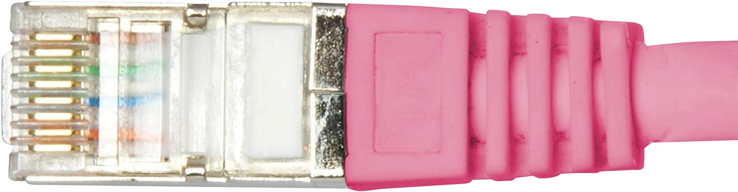 Cavo di rete Patch in CCA Schermato Cat. 6 Rosa F/UTP 0,5 m Bulk TECHLY PROFESSIONAL - immagine 6