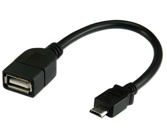 Cavo USB OTG 2.0 Femmina/Maschio 0.2m TECHLY - immagine 7