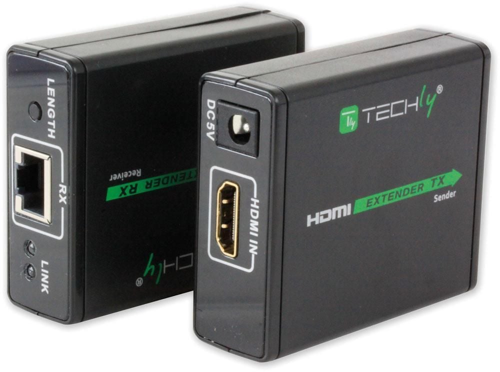 Extender HDMI™ Full HD 3D su cavo Cat. 5E/6/6A/7 fino 60 metri TECHLY - immagine 7
