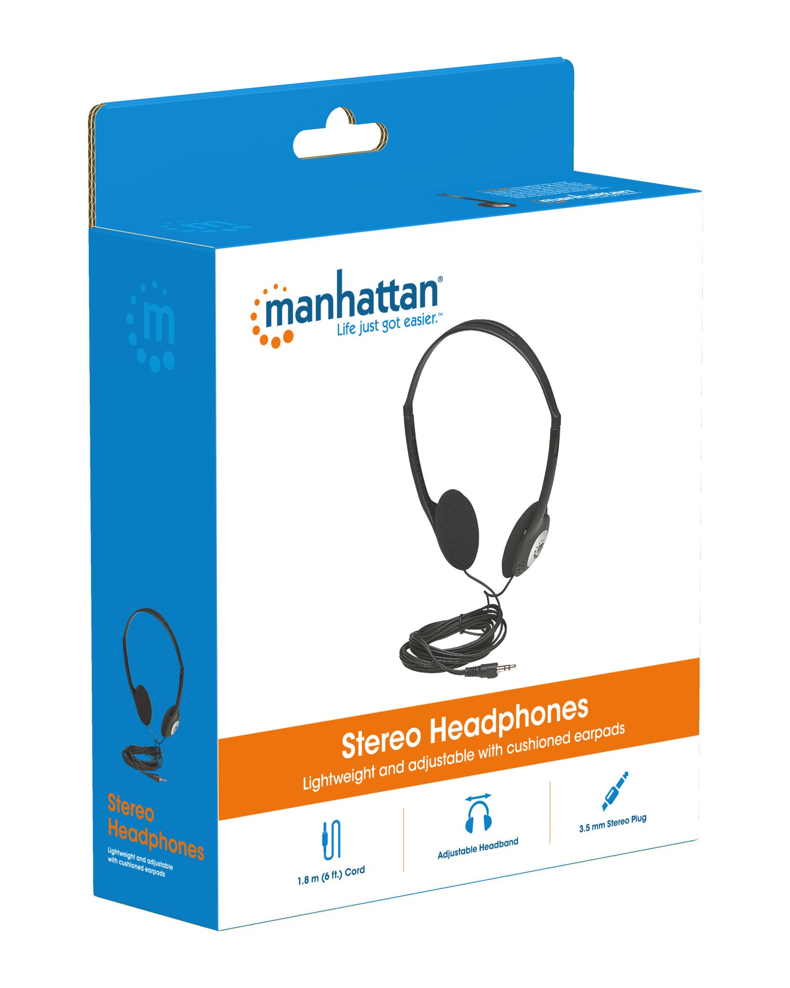 Cuffie Stereo Comfort: Auricolari Imbottiti MANHATTAN - immagine 7